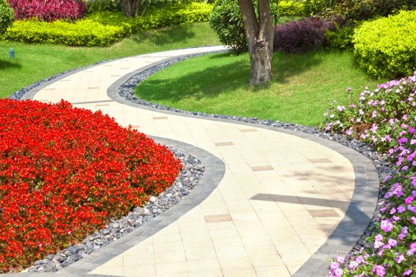 Cost of Garden Walkway Installation in North Canton