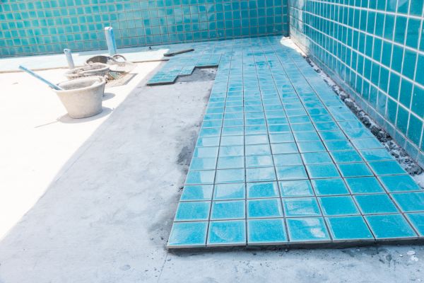 Cost of Pool Flooring Installation in North Canton